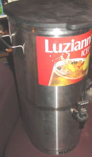 BUNN LUZIANNE TEA ICED SWEET TEA DISPENSER RESEVOIR MODEL TDO-5 - 5 GALLON