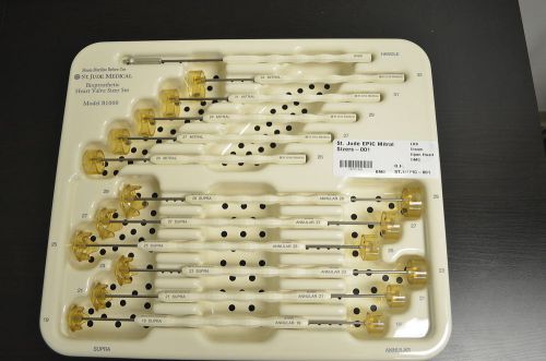 St. Jude Medical Bioprosthetic Heart Valve Sizer Set Model B1000