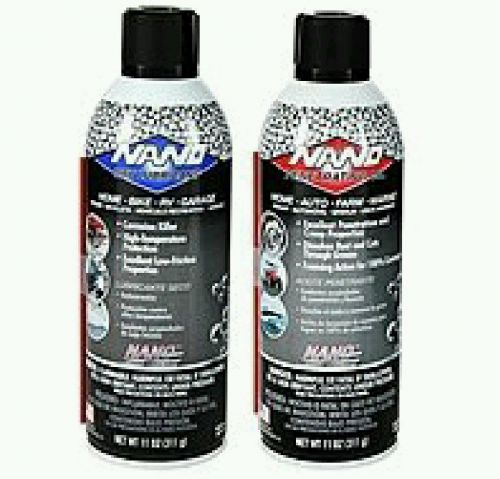 FREE SHIP?New Nano ProMT Dry &amp; Penetrating Oil Lubricant Set?11 oz Ea?Automobile