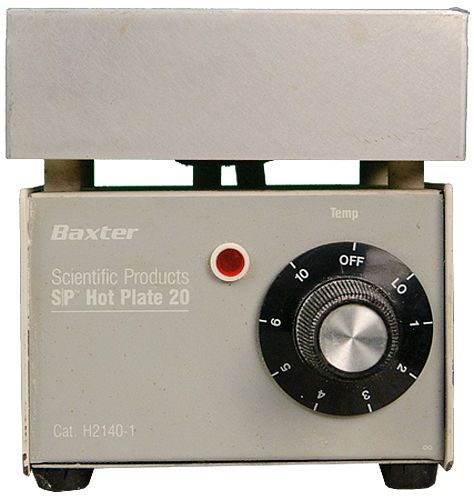 Baxter sp hot plate 20, h2140-1 for sale