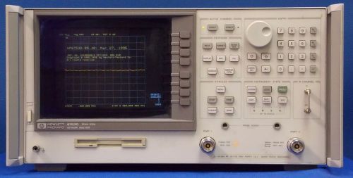 Agilent 8753D w/ opts: 006 / 010 RF Network Analyzer, 30 kHz - 6 GHz