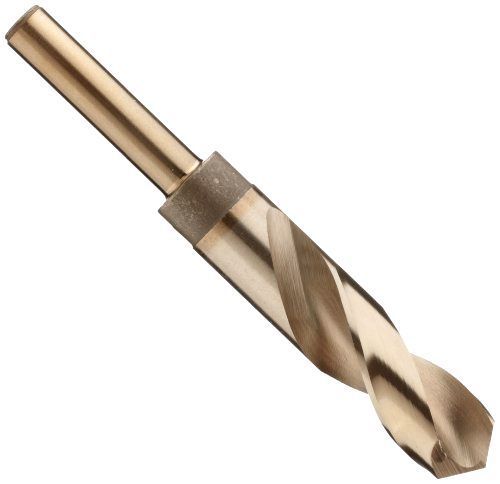 Chicago Latrobe 190C Cobalt Steel Reduced Shank Drill Bit, Gold Oxide Finish, Ro