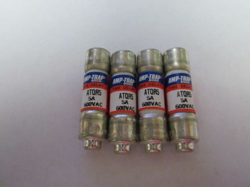 LOT OF 4 FERRAZ SHAWMUT AMP-TRAP ATQR5 ATQR-5 FUSE NEW NO BOX ATQR 5