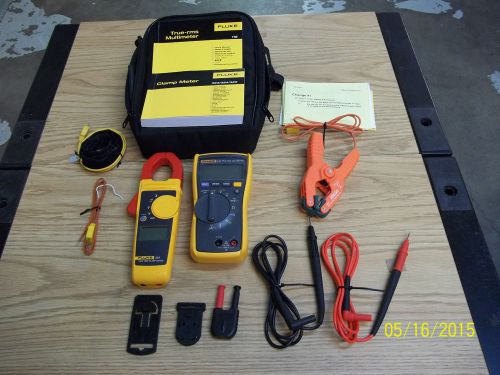 FLUKE 117/323 HVAC MULTIMETER COMBO KIT