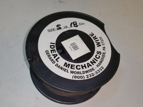 IDEAL MECHANICS WIRE 5 LB  REEL 18 GAUGE  MECHANICS WIRE on spool