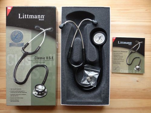 Littman Classic II S.E. Stethoscope, 28 inch, Black