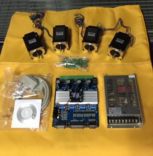 Selling 4Axis Nema 23 Stepper Motor 287oz-in &amp; Driver board (TB6560)CNC Kit XG