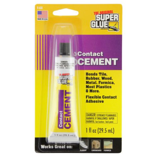 Super Glue Contact Cement 1 oz (29.5mL) - New