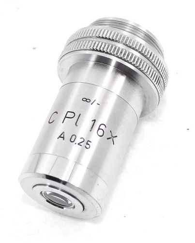 Leitz Wetzlar C PL 16x/0.25 ~/- Objective for Microscope