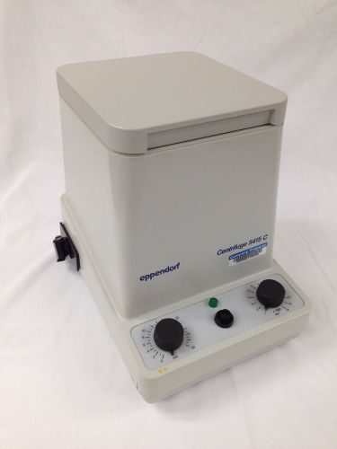 EPPENDORF 5415C CENTRIFUGE W/ ROTOR F45-18-11 MICROCENTRIFUGE 14000 R.P.M 115V