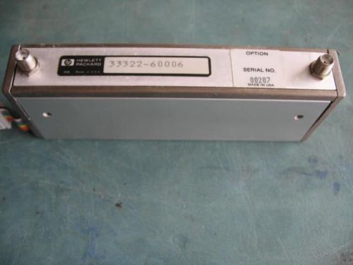 HP 33322 Attenuator