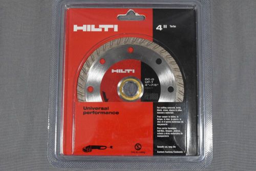 Hilti 4&#034;x7/8&#034; Turbo DC-D UP-T 2025177 Concrete Brick Cutting Blade