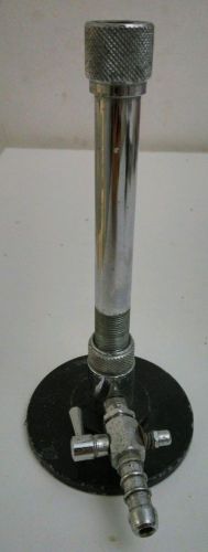 used, bunsen burner. signed LIPSCHITZ.