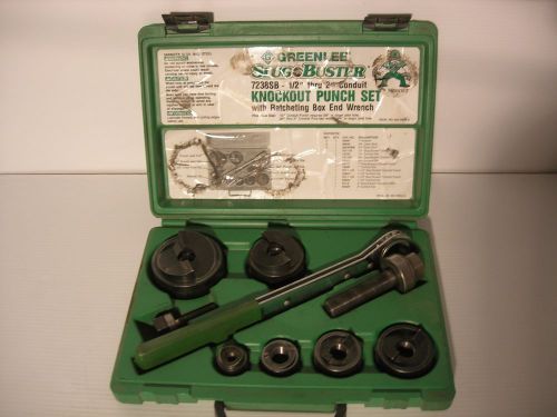 Greenlee 7238SB K.O. Knockout Set Ratcheting