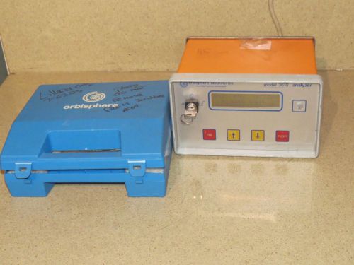 ORBISPHERE LABS MODEL 3610 ANALYZER W/ SENSOR