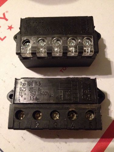 SEW EURODRIVE Typ BG 1.5 825 384 6 RECTIFIER BRAKE CONTROL. Lot Of 2