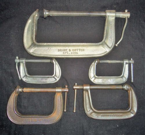 Brink &amp; Cotton No 148, 144, 1440, &amp; 2 - 143 C Clamps