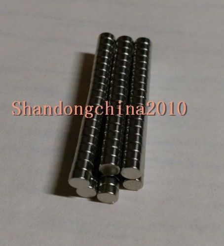 100pcs Neodymium Disc Mini 3X1.5mm Rare Earth N35 Strong Magnets Craft Models