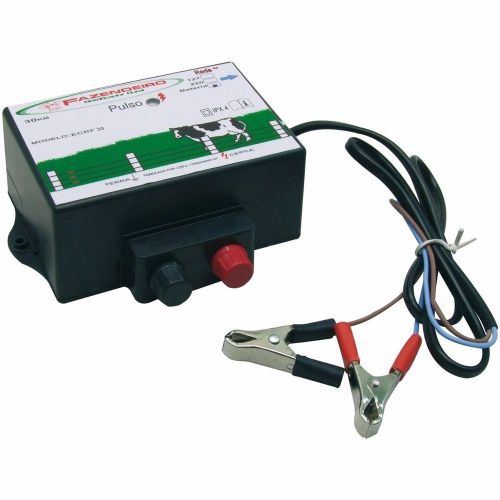 Electric High Voltage Fence, 12V DC (in) (Bat) 10000V output, up to 30000 meters