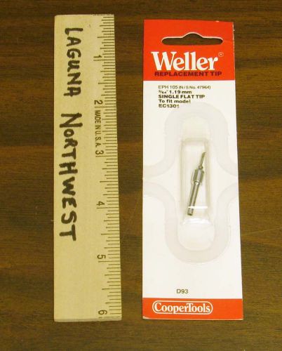 Weller EPH 105 Solder Tip for EC1301 EC1302 EC3000 EC4000 Irons