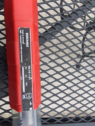 Hilti Hammer Drill Bit TE-YX 1-21