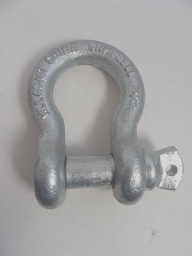 Campbell shackle with screw pin 3/4&#034;  working load 9500 lbs for sale