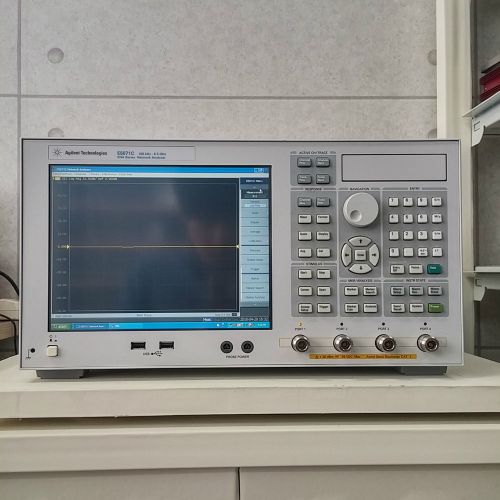 Agilent E5071C opt.485 - 8.5GHz,4 Ports ENA Series Network Analyzer, Calibrated.