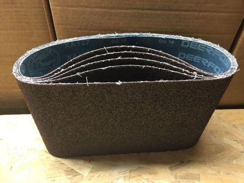 7-7/8&#034; X 29-1/2&#034; Premium Floor sanding Belts Aluminum Oxide 24 Grit (10 Belts)