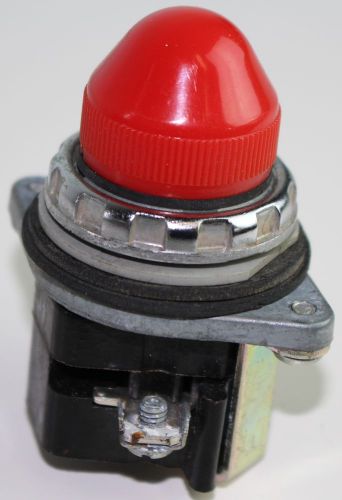 General electric red pilot light 125vac/vdc cr2940ue usg for sale