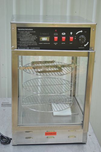 BENCHMARK 51012 ROTATING PIZZA MERCHANDISE DISPLAY WARMER