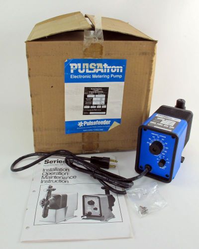 Pulsatron Series &#034;E&#034; Electronic Metering Pump - 6GPD, 150PSI, 230VAC - NIB