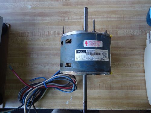 7126-3963 FASCO MODEL D755 FEDDERS AIR CONDITIONER MOTOR TYPE U26B1