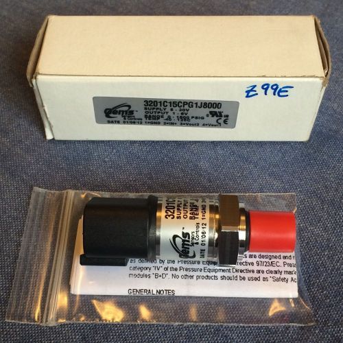 New Qty (1) GEMS 3201 Pressure/Temperature 3201C15CPG1J8000 Range -40—126C