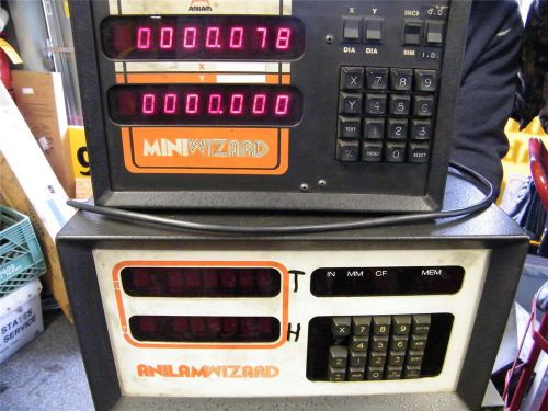 SET OF 2 ANILAM MINIWIZARD 102-2 MICROPROCESSOR CONTROL SYSTEM UNIT