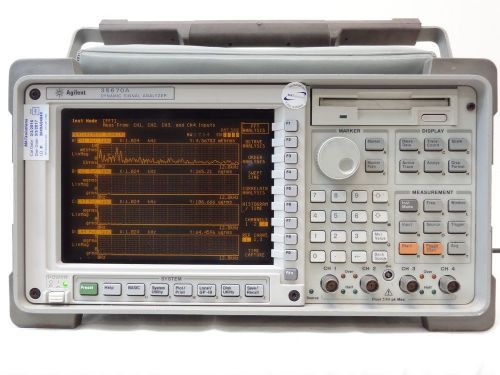 Keysight (Agilent) Technologies 35670A Four Channel Dynamic Signal Analyzer