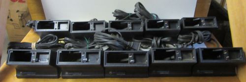 Motorola Pageboy II Desktop Charger Lot of 10 LNL8583A