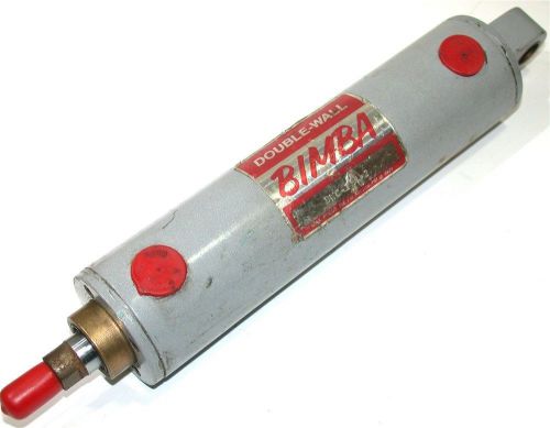 NEW BIMBA 4&#034; STROKE DOUBLE WALL AIR CYLINDER 1 1/2&#034; BORE DWC-174-2