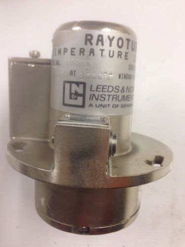 LEEDS NORTHRUP RAYTUBE TEMP DETECTOR 24.0MV @ 3000 F