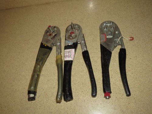 ^^ LOT OF THREE BUCHANAN  CRIMPERS  -  (QQQQ)