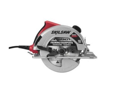 Skil Circular Saw 15 Amp 7-1/4 in. Professional Wood Cutting Power Blade Tool