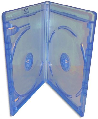 50-Pak VIVA ELITE =Double = 12.5mm Blu-ray Case w/ Blu-ray &amp; Viva Elite Logos