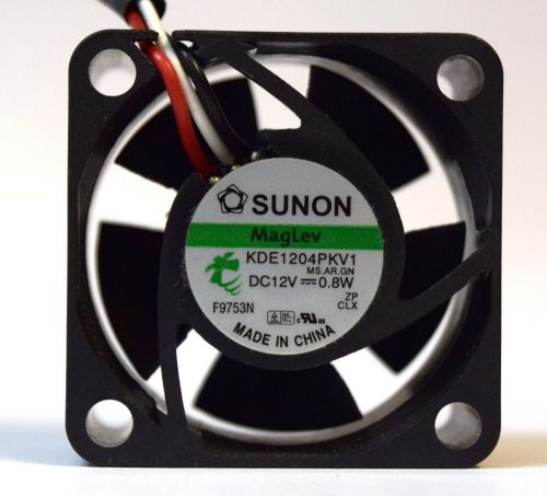 1 DC FAN Sunon 40x40X20mm 12VDC 8.9CFM 25.5DBA KDE1204PKV1 GET 1 FREE FAN GUARD