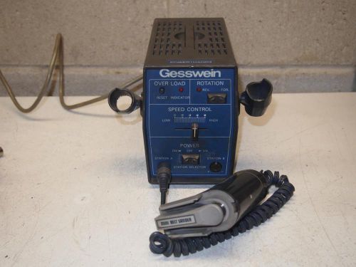 Gesswein Power Hand II with BZX Belt Sander