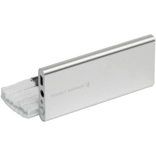 P3 P8430- SILVER Pocket Warmer/Charger 1050mAh Silver