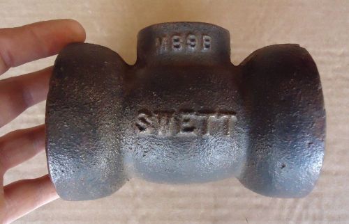 Swett M89B #12 Cast Iron Fence Post Maul Sledge Hammer Head Farm Ranch Circus