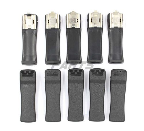 10 x belt clips for motorola xts-3000/3500/5000 as hln8460/ntn8266 for sale