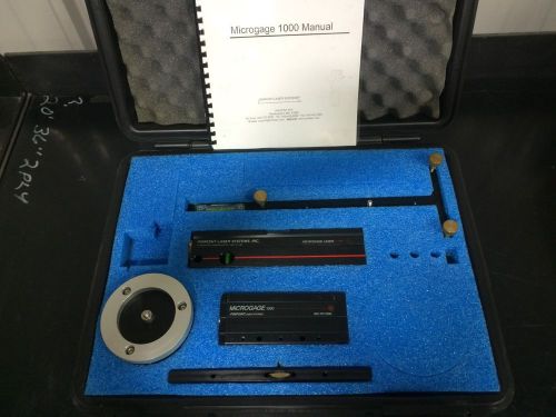 Pinpoint Microgage 1000 Laser Alignment System Laser Measurement System