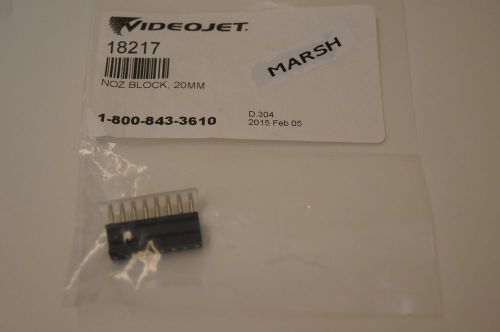 VIDEO JET  MARSH UNICORN NOZ BLOCK, 20MM,18217