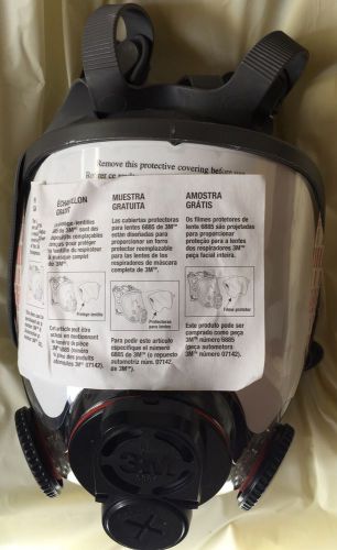 3M Respirator Full Face 6800 Lens 6898 Frame 6899T Head Harnesslarge DD Prepper