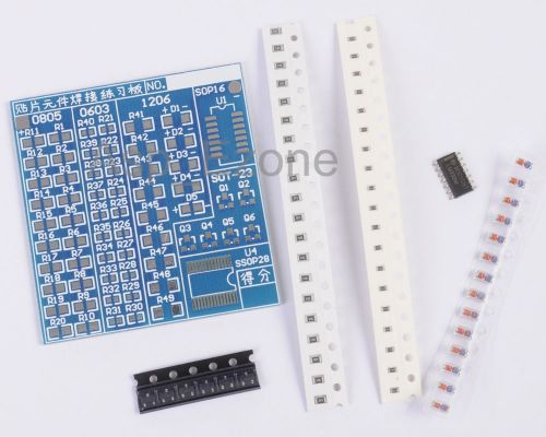 DIY Kit SMT SMD Component Welding Practice Board